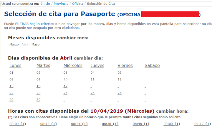 Imagen - Cómo pedir cita online para hacer el pasaporte
