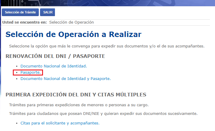 Imagen - Cómo pedir cita online para hacer el pasaporte