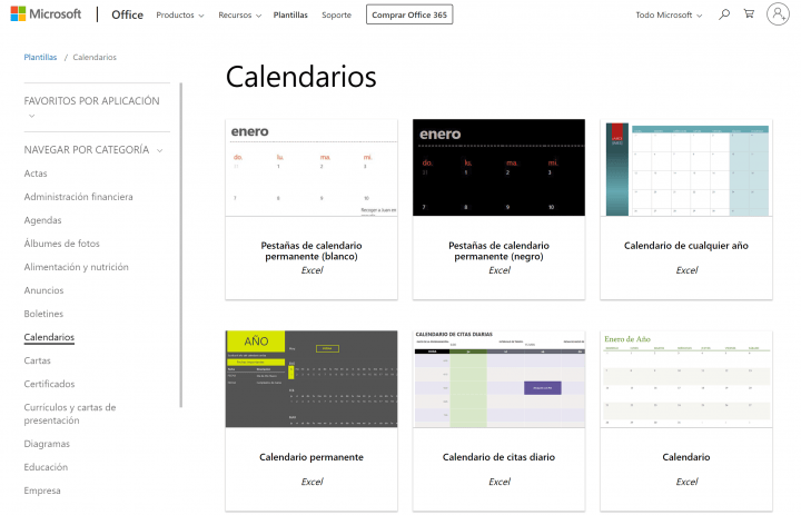 Imagen - 8 plantillas de calendario del año 2019