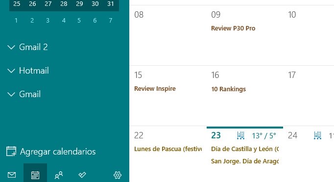 Imagen - C&oacute;mo utilizar la aplicaci&oacute;n Calendario y Contactos de Windows 10 como un profesional