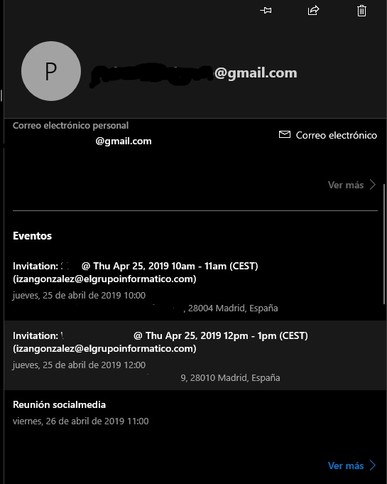 Imagen - C&oacute;mo utilizar la aplicaci&oacute;n Calendario y Contactos de Windows 10 como un profesional