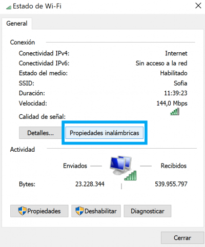 Imagen - Cómo recuperar la clave del WiFi con Windows 10