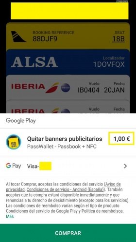 Imagen - PassWallet, la app para guardar tarjetas de embarques y otros billetes