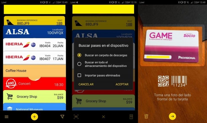 Imagen - PassWallet, la app para guardar tarjetas de embarques y otros billetes