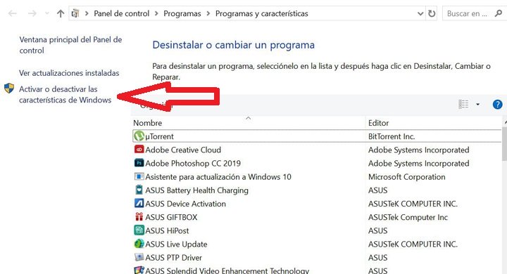 Imagen - Cómo activar Windows Sandbox
