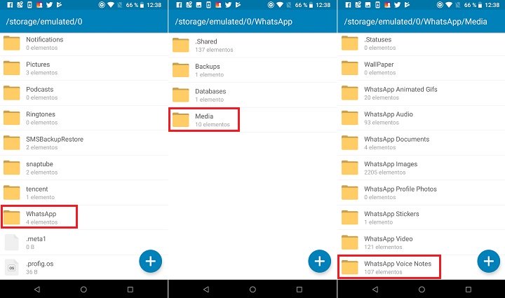 Imagen - ¿Dónde se guardan los audios de WhatsApp?