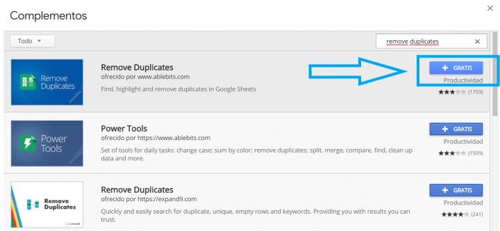 Imagen - C&oacute;mo eliminar duplicados en Google Sheets