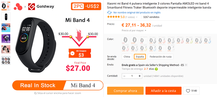 Imagen - Dónde comprar la Xiaomi Mi Band 4