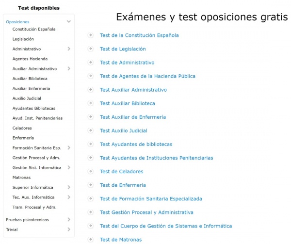 Imagen - 8 webs de tests de oposiciones gratis