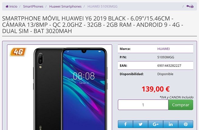 Imagen - Dónde comprar el Huawei Y6
