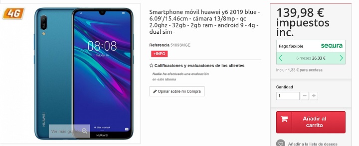 Imagen - Dónde comprar el Huawei Y6
