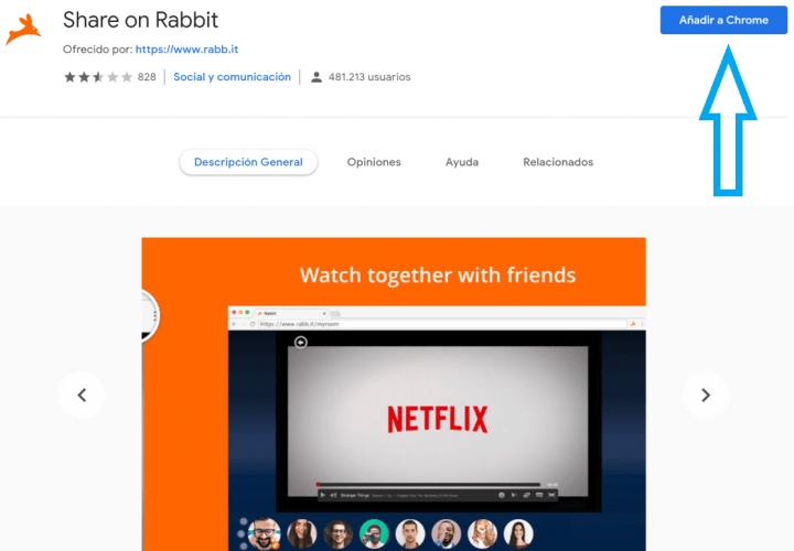 Imagen - Rabb.it, la web para ver pel&iacute;culas y series junto a otras personas mediante videollamada