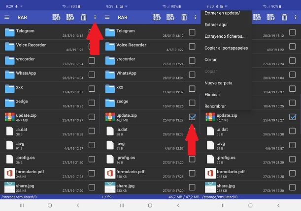 Imagen - Cómo descomprimir archivos ZIP en Android