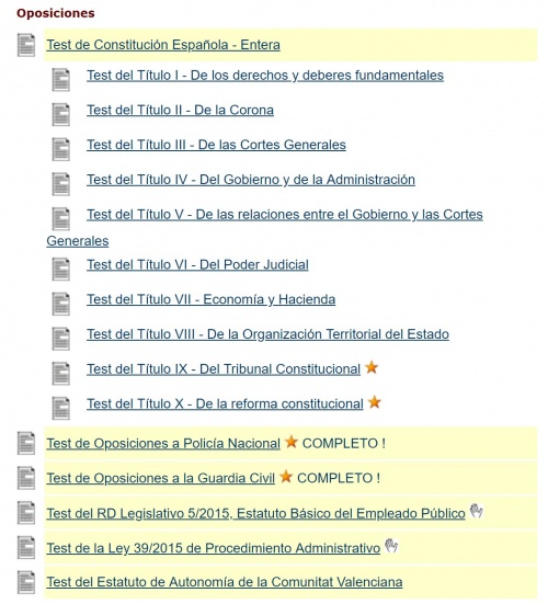 Imagen - 8 webs de tests de oposiciones gratis