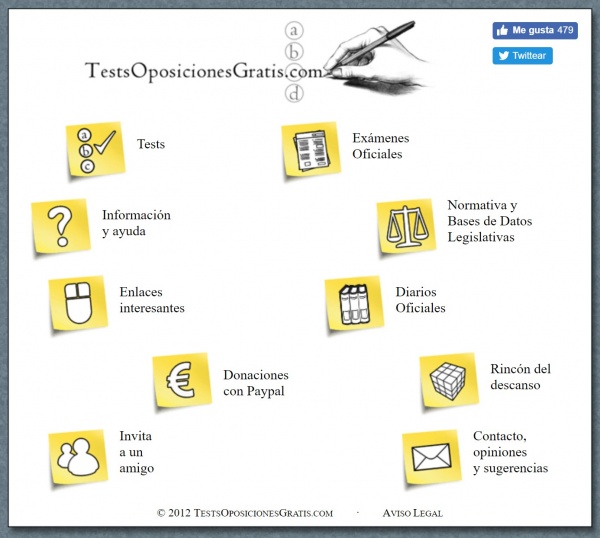 Imagen - 8 webs de tests de oposiciones gratis