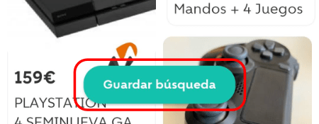 Imagen - Cómo activar las alertas de búsqueda en Wallapop