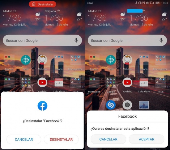 Imagen - Cómo eliminar la app de Facebook