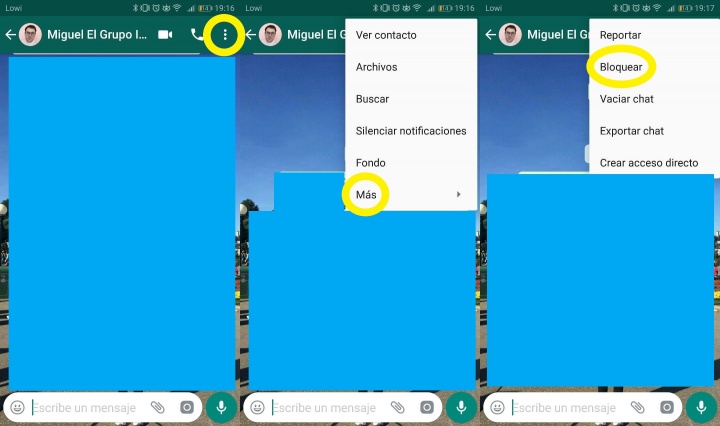 Imagen - Cómo bloquear llamadas y videollamadas de WhatsApp
