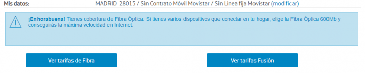 Imagen - Cómo comprobar la cobertura de fibra óptica de Movistar