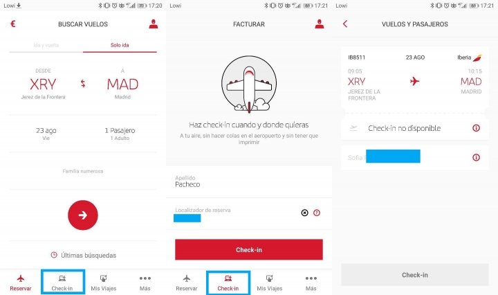 Imagen - Cómo hacer check in online en Iberia
