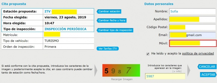 Imagen - C&oacute;mo sacar cita previa de la ITV por Internet