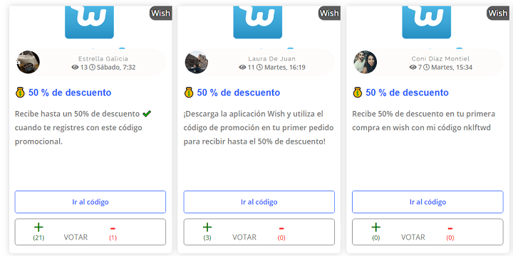 Imagen - Dónde conseguir cupones y descuentos para Wish