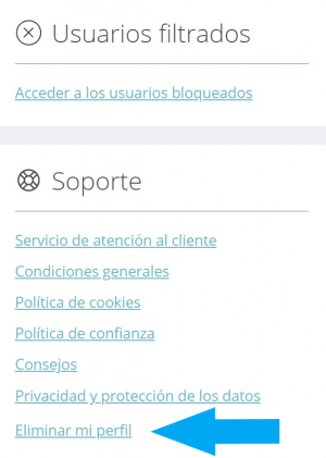 Imagen - Cómo eliminar la cuenta de Meetic