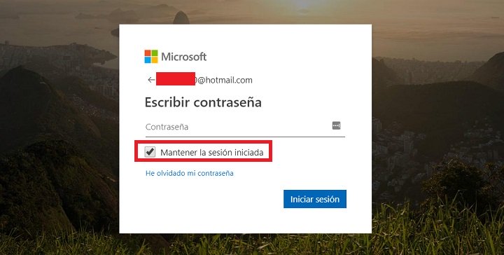 Imagen - Cómo iniciar sesión automáticamente en Hotmail y Outlook
