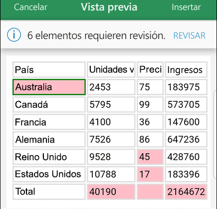 Imagen - Cómo insertar datos desde imagen en Excel desde iOS y Android