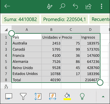 Imagen - Cómo insertar datos desde imagen en Excel desde iOS y Android