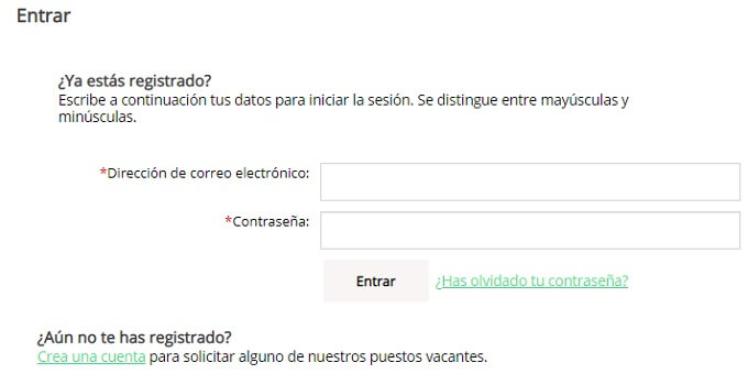 Imagen - C&oacute;mo enviar el curr&iacute;culum a El Corte Ingl&eacute;s online