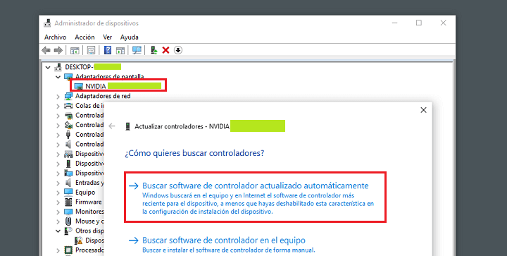Imagen - Cómo actualizar los drivers de la gráfica Nvidia