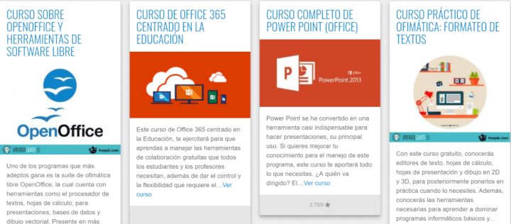 Imagen - 12 cursos de Office online