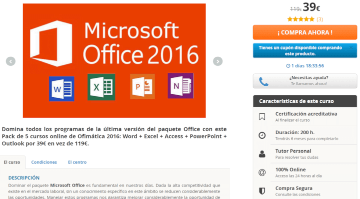 Imagen - 12 cursos de Office online