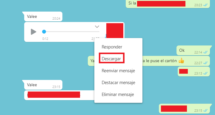 Imagen - Cómo descargar audios de WhatsApp