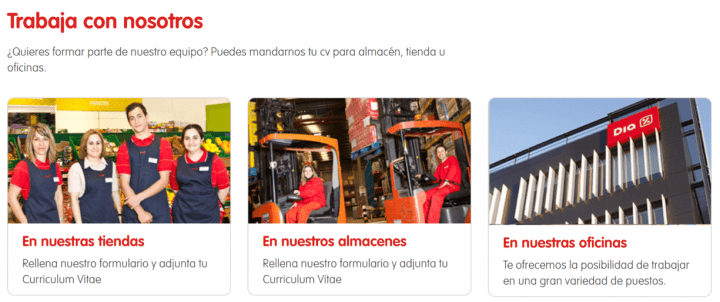 Imagen - Cómo enviar el currículum a Dia online