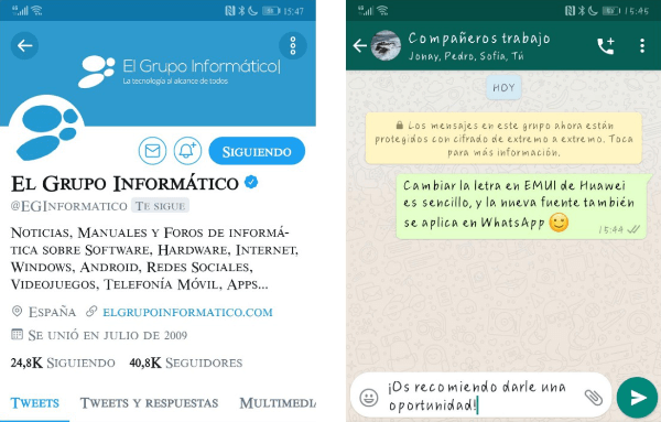 Imagen - Cómo cambiar la letra en Huawei EMUI