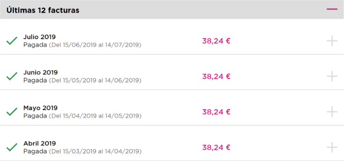 Imagen - Cómo consultar las facturas de Jazztel