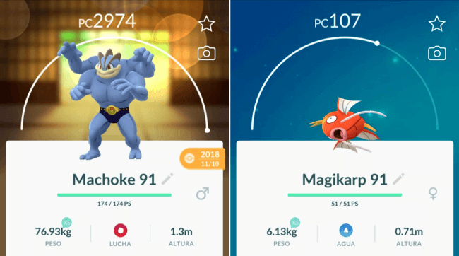 Imagen - Valores IV en Pokémon Go: qué son y qué diferencia tienen con los PC