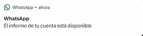 Imagen - Cómo solicitar el informe de tu cuenta en WhatsApp