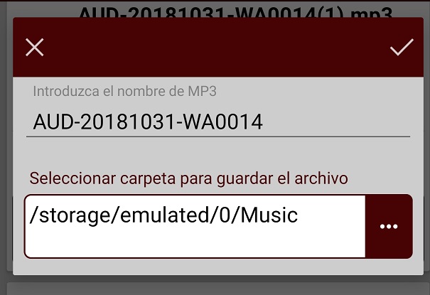 Imagen - Cómo convertir audios de WhatsApp a mp3