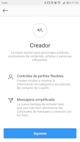 Imagen - Cómo ponerte &quot;Perfil Creador&quot; en Instagram
