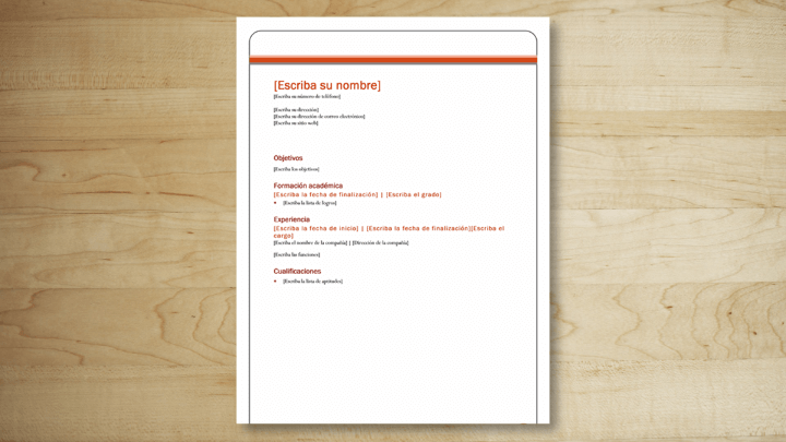 Imagen - 14 plantillas de curriculum vitae