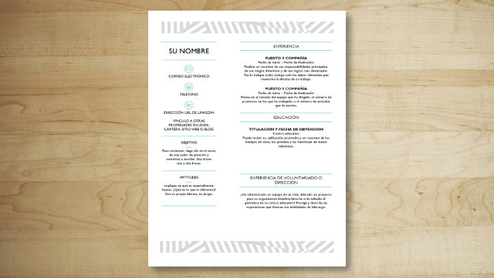 Imagen - 14 plantillas de curriculum vitae