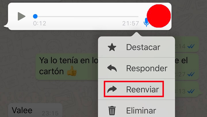 Imagen - Cómo descargar audios de WhatsApp