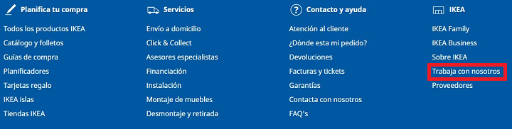 Imagen - Cómo enviar online el currículum a Ikea