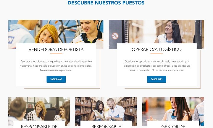 Imagen - C&oacute;mo enviar el curr&iacute;culum a Decathlon por Internet