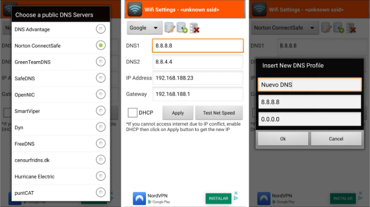 Imagen - Cambiar DNS en Android sin ser root