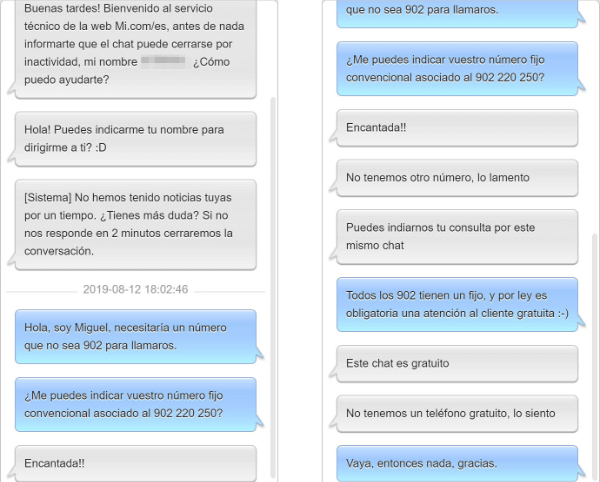 Imagen - Cómo llamar gratis a atención del cliente de Xiaomi