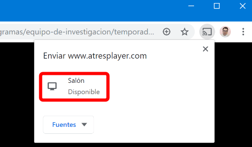 Imagen - Cómo ver Atresplayer en Chromecast